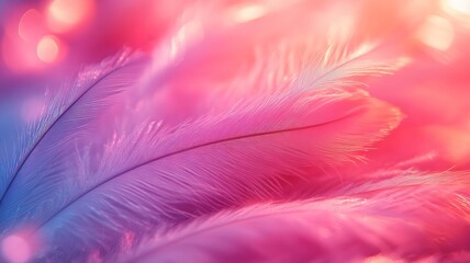 Obraz premium Feathers, background. Generative AI