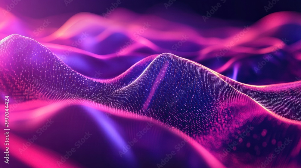 Poster abstract digital background. can be used for technological processes, neural networks and ai, digita