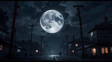 night in the city