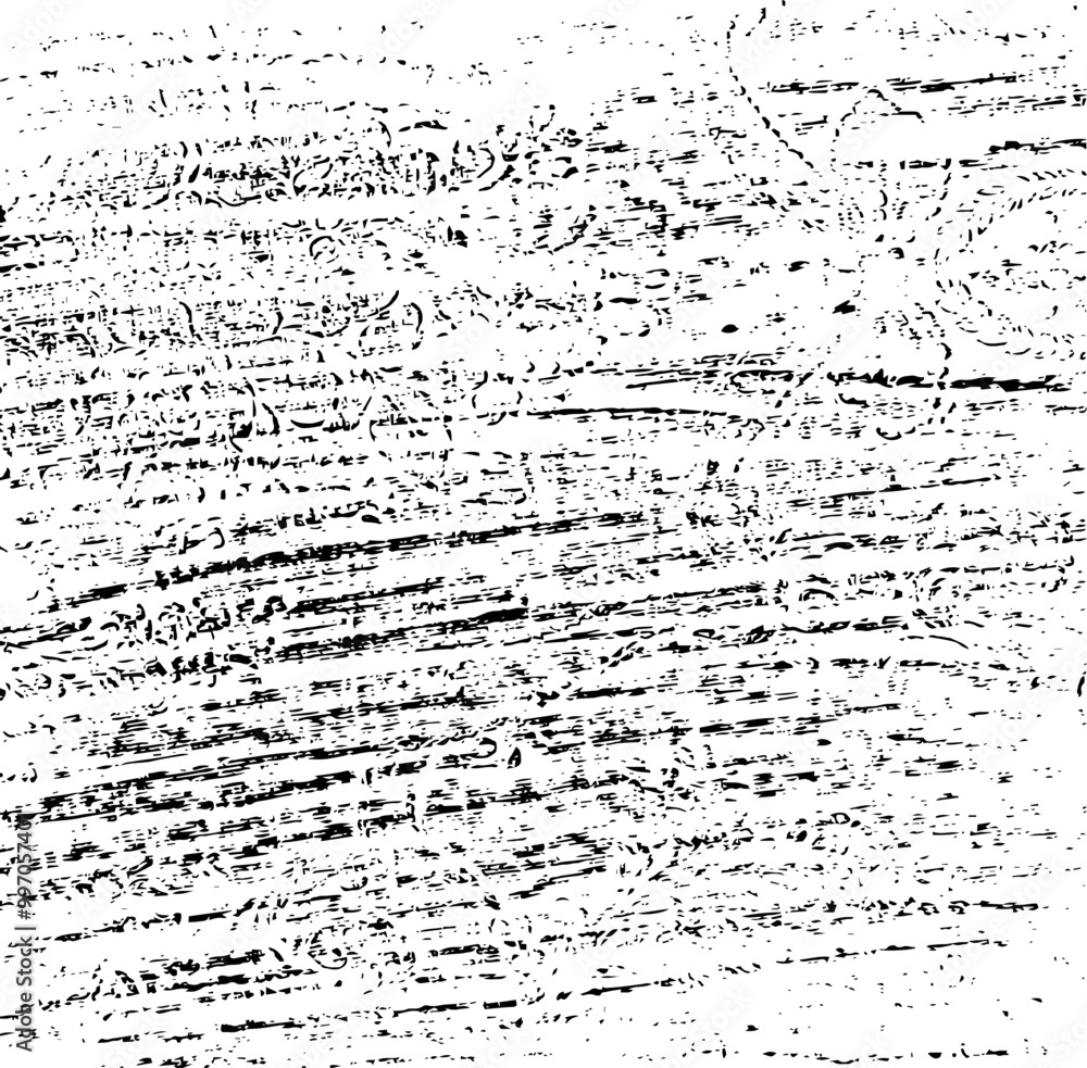 Poster black and white vector pattern of chaotic pencil scribbles and lines. background template. hand draw