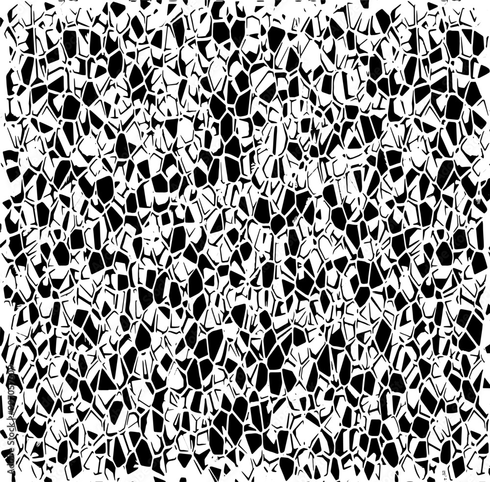 Poster monochrome texture composed of irregular graphic elements. distressed uneven grunge background. abst