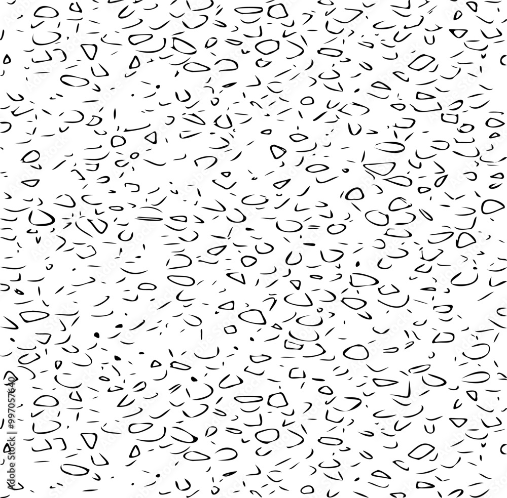 Poster monochrome texture composed of irregular graphic elements. distressed uneven grunge background. abst