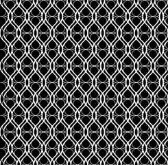 Fototapeta premium Rough texture. Broken plaster wall effect. Grunge worn damask pattern design. Distressed fabric texture. Overlay texture design. Vector illustration. Eps10.