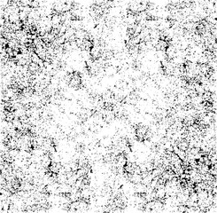 Rough black and white texture vector. Distressed overlay texture. Grunge background. Abstract textured effect. Vector Illustration. Black isolated on white background. EPS10
