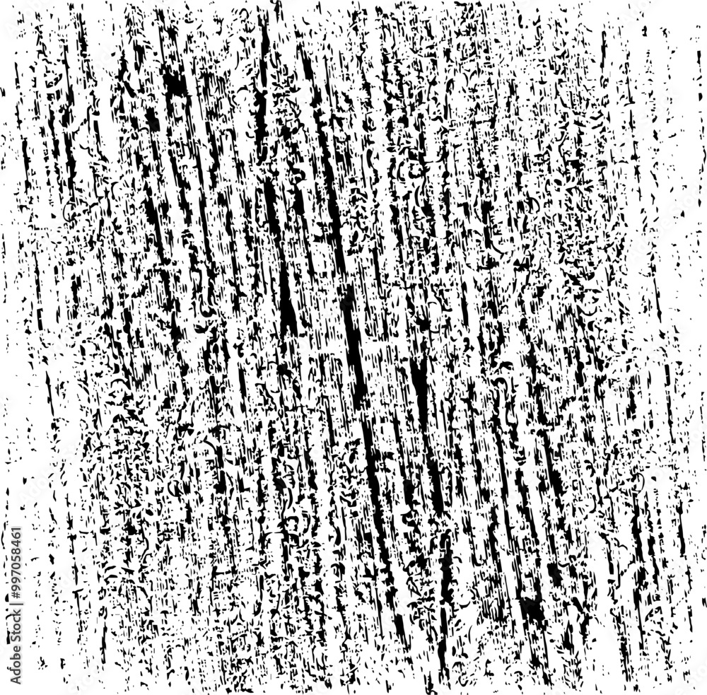 Poster black and white vector pattern of chaotic pencil scribbles and lines. background template. hand draw