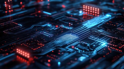 Obraz premium Cloud storage ,Circuit background data processing technology and cloud computing