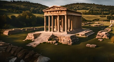 Temple of Artemis. 7 wonders of the ancient world.