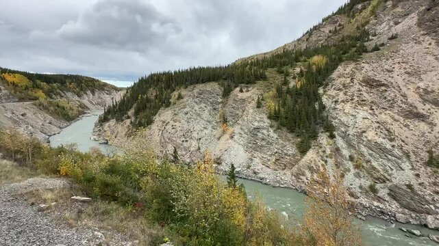 Zugfahrt durch Alaska