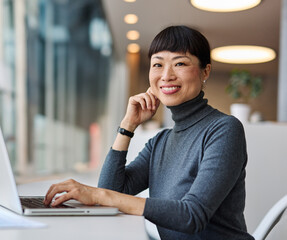 business meeting businesswoman woman office portrait entrepreneur laptop communication teamwork...