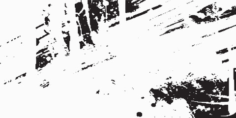Obraz premium Black and white Grunge Background. Grunge Brush strokes texture. Black grunge vector texture Vector brush stroke texture