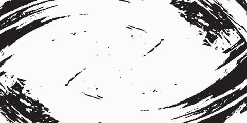 Black and white Grunge Background. Grunge Brush strokes texture. Black grunge vector texture Vector brush stroke texture
