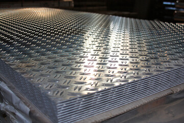 Aluminum Tread Brite Sheet.  Aluminum Diamond Plate