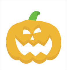 Halloween character types. Ghost, pumpkin drawings.