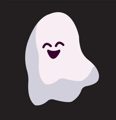 Halloween character types. Ghost, pumpkin drawings.