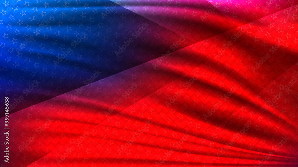 Sticker usa flag abstract background. flag of the united states of america background for your design. vecto