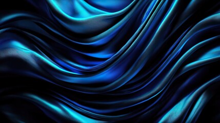 Obraz premium A textured blue background featuring soft abstract waves, evoking a calm and peaceful atmosphere, perfect for relaxation and meditation themes.