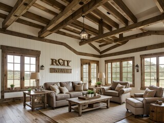 Farmhouse and Rustic Interior Design Apartment House Home