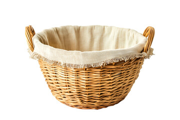 Obraz premium a basket with a cloth inside