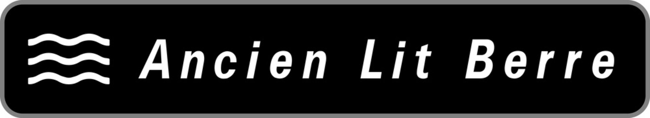 Panneau Ancien Lit Berre