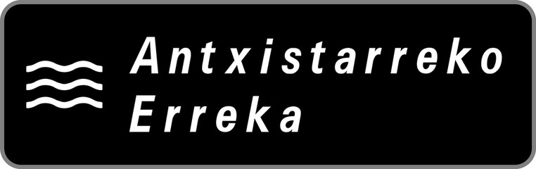 Panneau Antxistarreko Erreka