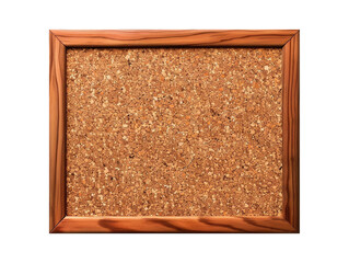Fototapeta premium cork board isolated on transparent background