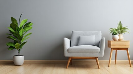 Cozy Living Room Corner with Stylish Furniture