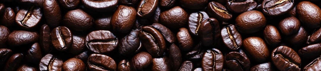 Fototapeta premium Coffee Beans Cafe Background
