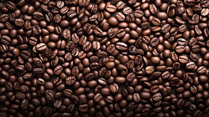 Obraz premium Coffee Beans Cafe Background