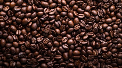Fototapeta premium Coffee Beans Cafe Background