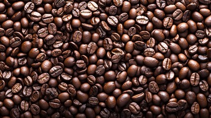 Fototapeta premium Coffee Beans Cafe Background
