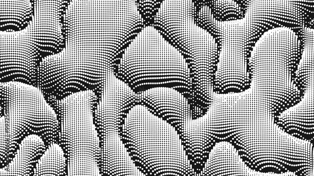 Sticker point wave noise texture. abstract dot background. technological cyberspace background.