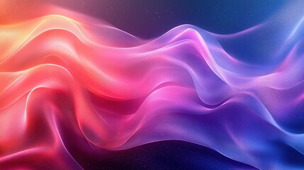 Obraz premium Abstract Wavy Background with Gradient Colors and Sparkles