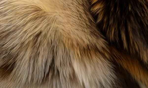 close up of fur