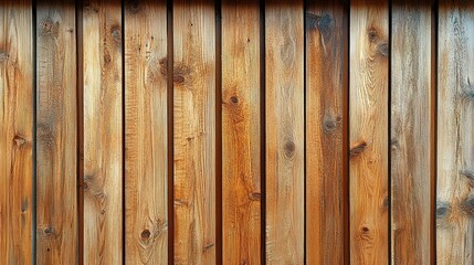 Close-up of a weathered wooden fence with vertical planks.