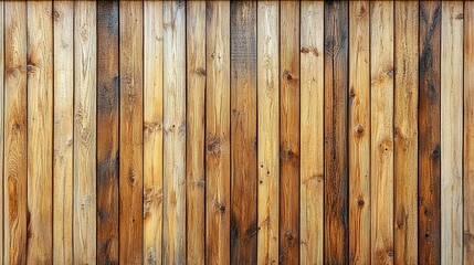 Naklejka premium Weathered Wooden Planks with Natural Variations in Color and Texture