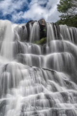 Fototapeta premium 台風一過 水量が増した栃木のナイアガラ 