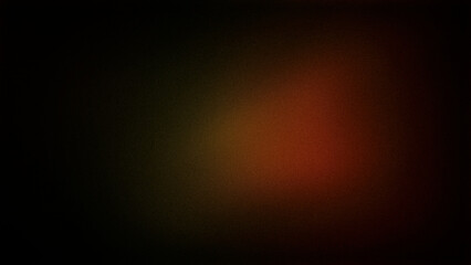 A dark abstract gradient with subtle transitions of deep green, orange, and red hues, featuring a grainy texture. Ideal for moody 4K backgrounds, wallpapers, and design projects