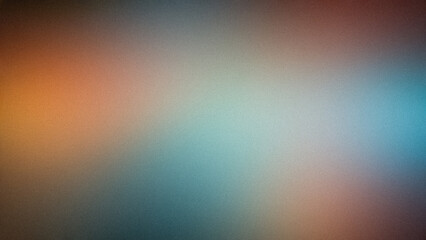 A soft abstract gradient blending warm orange, teal, and subtle beige tones with a grainy texture. Perfect for 4K backgrounds, wallpapers, and design projects