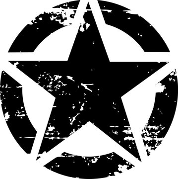 Distressed Star, Army Star, Camouflage Army, Veteran, Heroes, Patriotic, Military, U.S. Army, Badge, Vector, Silhouette, Logo