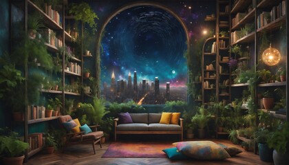 City Bookstore at night