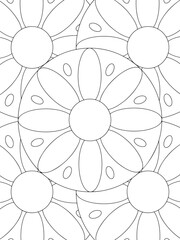 All these designs are hand-drawn and unique 
Flower Beautiful black and white illustration for adult coloring book,
This is a printable Beautiful Zentangle Coloring page for KDP Interior, POD products