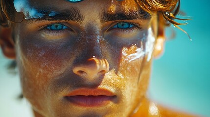 a Abstract cosmic journey with swirling galaxies and vibrant nebulae, merging in a colorful, mind-bending digital wallpaper.