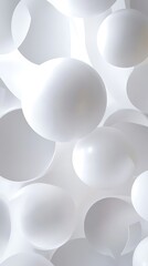White circles scattered across an abstract background create visual depth