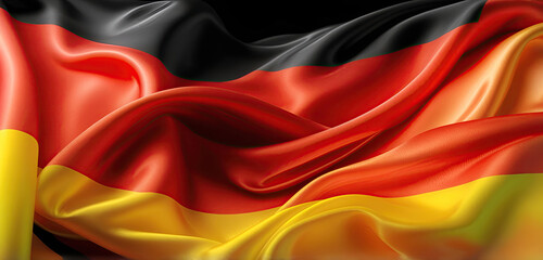Obraz premium german flag for national Day or Independence Day of germany