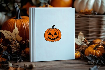 a Square small book with white cover : Generative AI