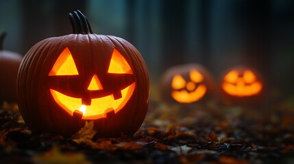 Kids and Families Celebrating Halloween : Generative AI