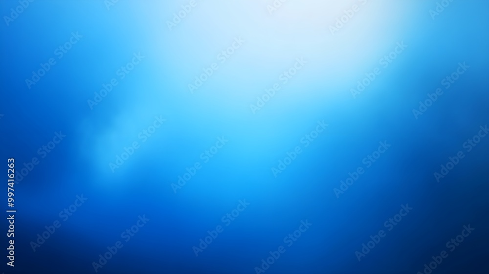 Canvas Prints smooth blue gradient background for design use