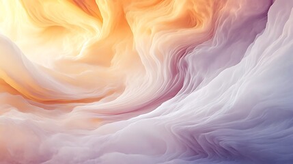 Obraz premium Colors swirl and dance gracefully in the sky of this world image