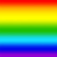 Rainbow gradient background. Vibrant horizontal stripes. Multicolor spectrum. Bright and bold colors.
