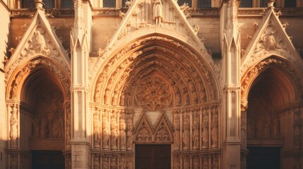 Obraz premium Cathedral Entrance